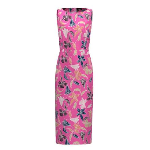 Emme Marella Abito midi Abito Donna midi motivo floreale 42 - Francavilla Moda